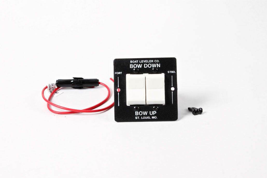 Rocker Switches With Black Switch Plate Insta Trim Boat Levelers