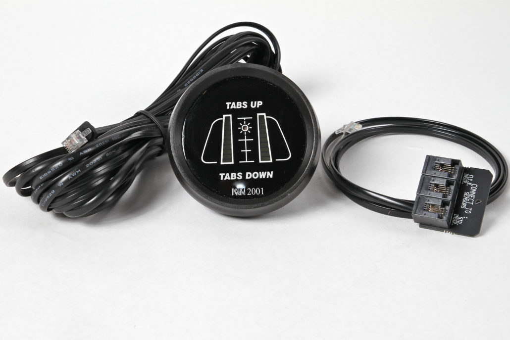 ROUND BLACK INDICATOR PANEL W/ 15' HARNESS (FLY BRIDGE) InstaTrim